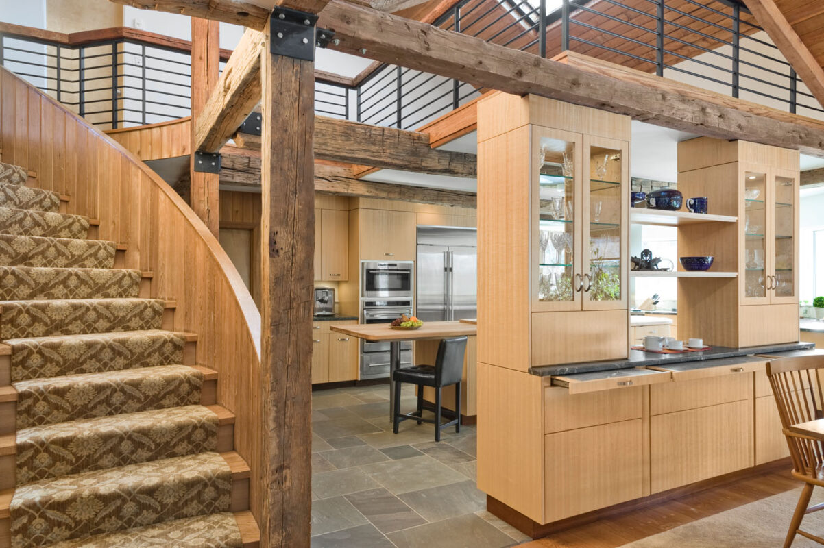 Contemporary Barn Kitchen Rob Sanders Architects LLC   Contemporary Barn Kitchen 05 1202x800 